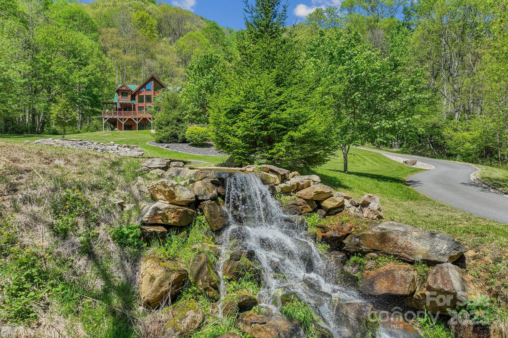 1104 Long Br Road Marshall, NC 28753 - Photo 9 of 45 an aerial view of residential house with outdoor space