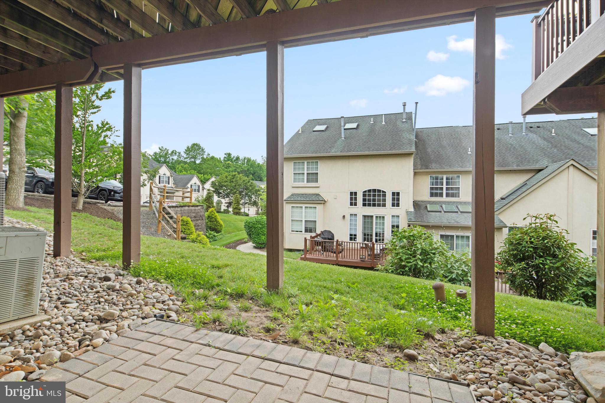 1149 Brian's Way Wayne, PA 19087 - Photo 31 of 37 a view of a house with backyard from a porch