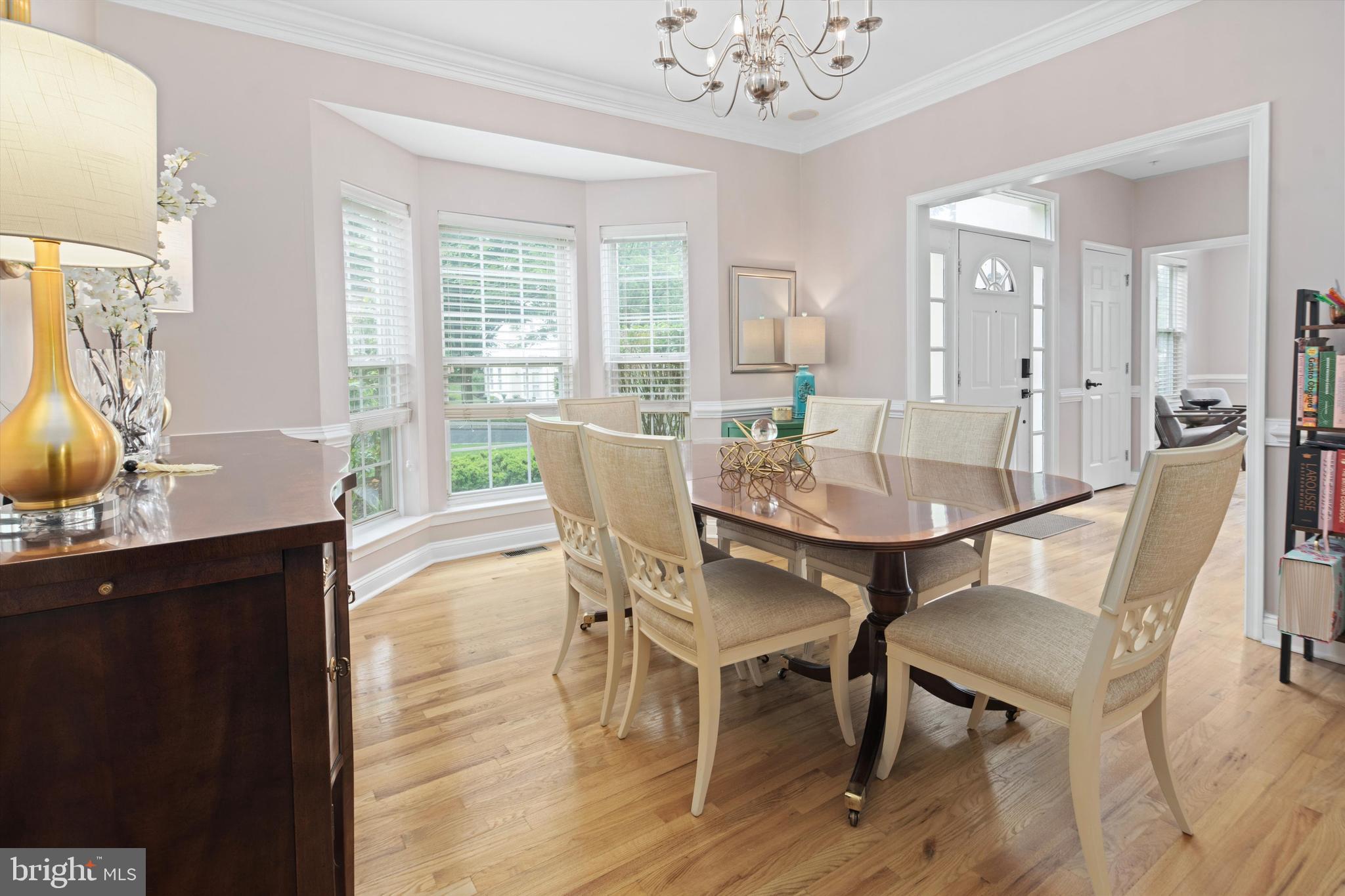 1149 Brian's Way Wayne, PA 19087 - Photo 6 of 37 a view of a dining room with furniture and wooden floor