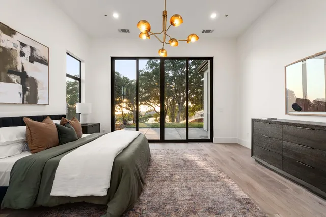 front view of a house with a street