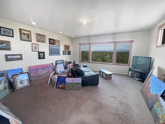 a view of a window in a room