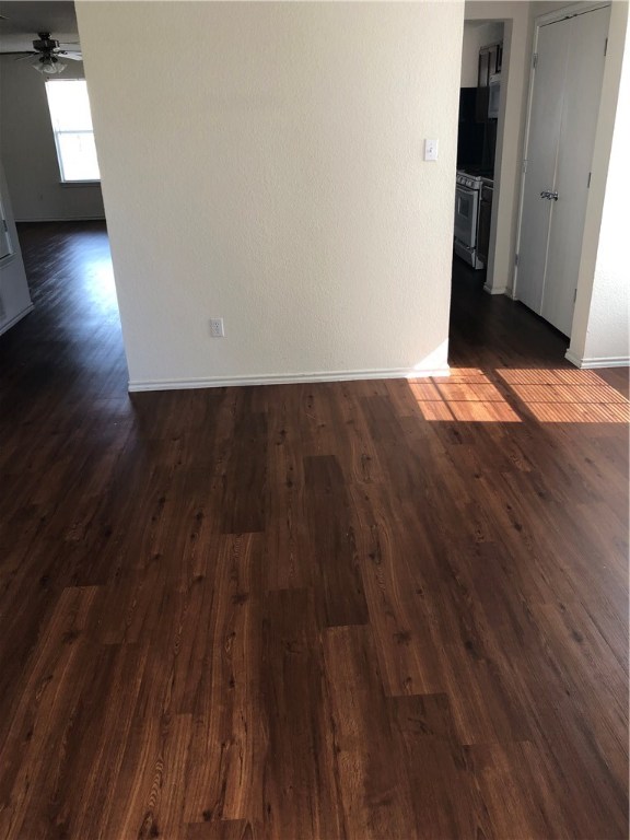 18336 Crestwind Lane Elgin, TX 78621 - Photo 2 of 7 a view of a room with wooden floor and a window