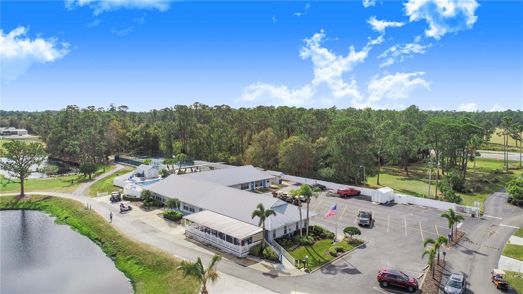 447 Pine Loop Frostproof, FL 33843 - Photo 6 of 20 an aerial view of a house having yard