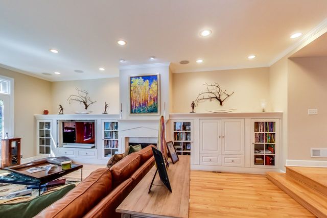 416 Wisner Street Park Ridge, IL 60068 - Photo 18 of 49 a living room with fireplace furniture and a window