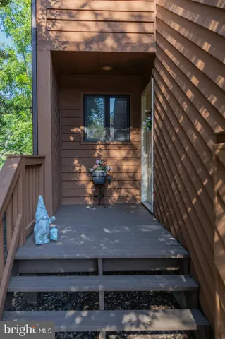 a view of fireplace and wooden floor