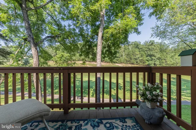 swimming pool view from a balcony