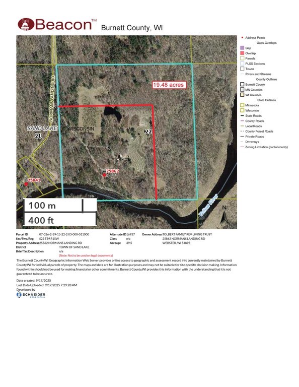 Xxx Normans Landing Road Webster, WI 54893 - Photo 16 of 16