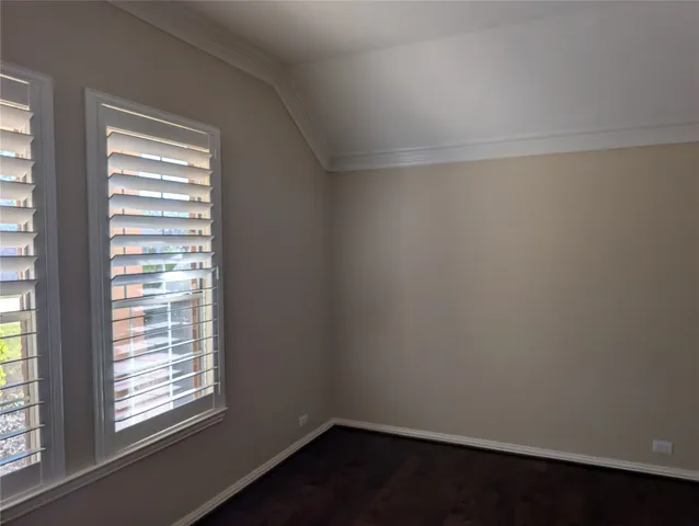 a small space with a window