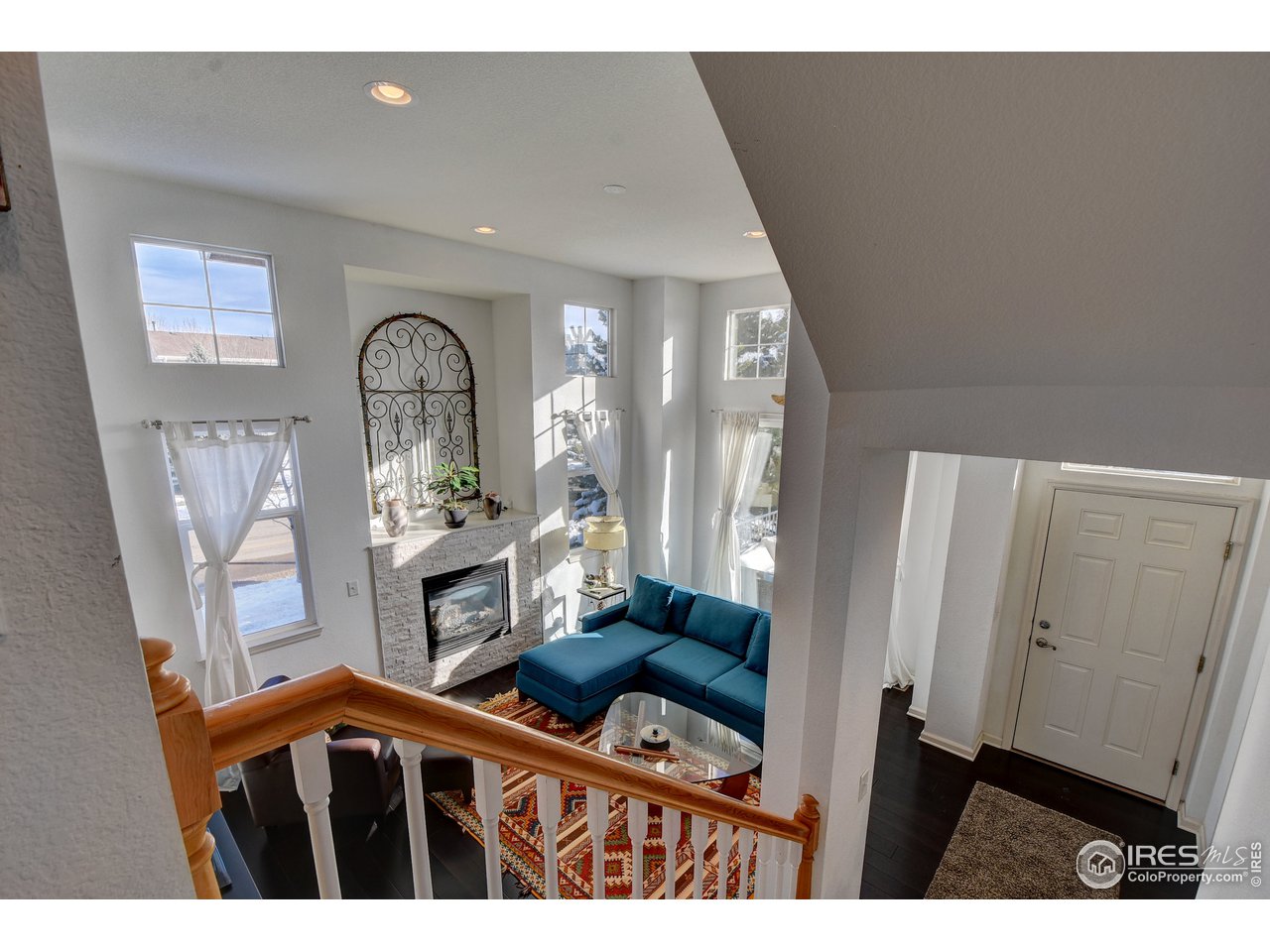 4222 Riley Drive Longmont, CO 80503 - Photo 20 of 40 Stairs to living room.