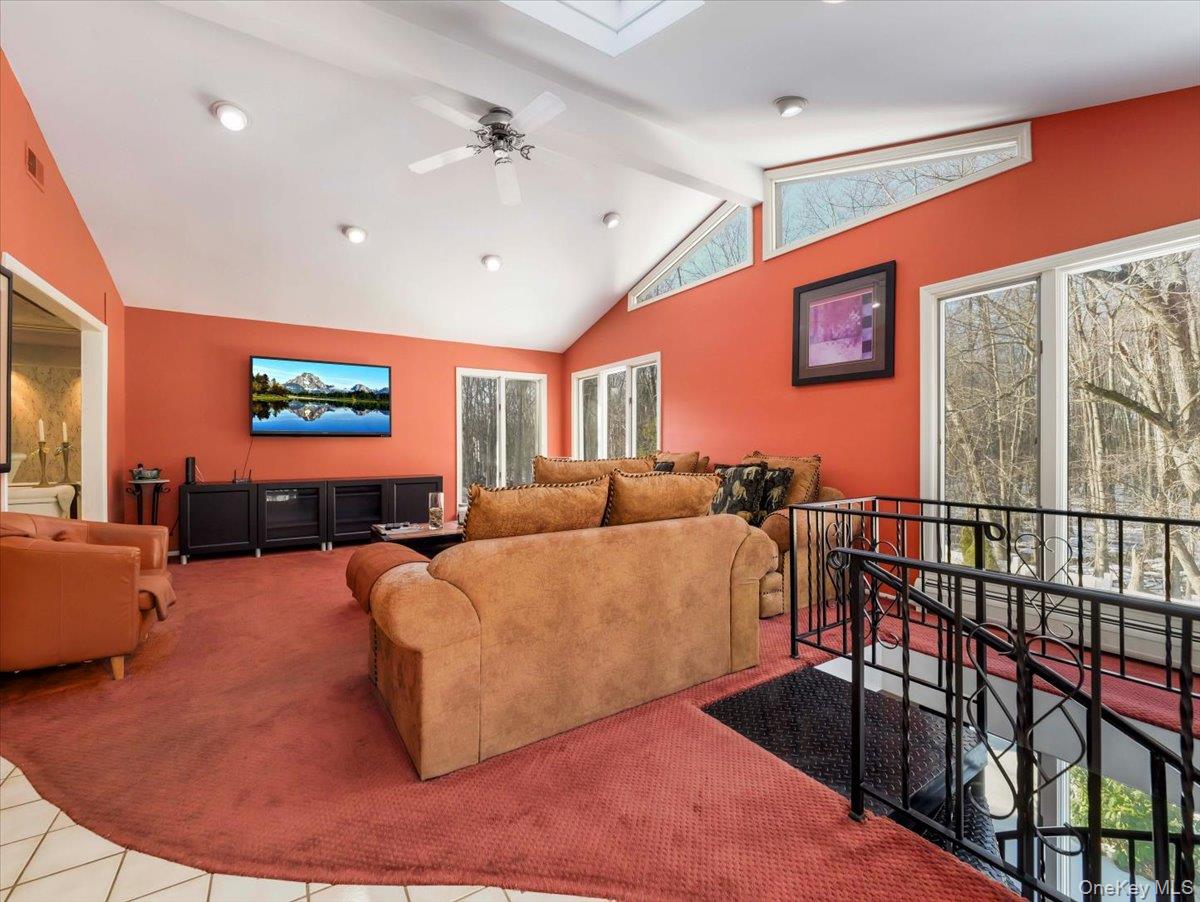 13 Razel Avenue Spring Valley, NY 10977 - Photo 18 of 43 a living room with furniture windows and a flat screen tv