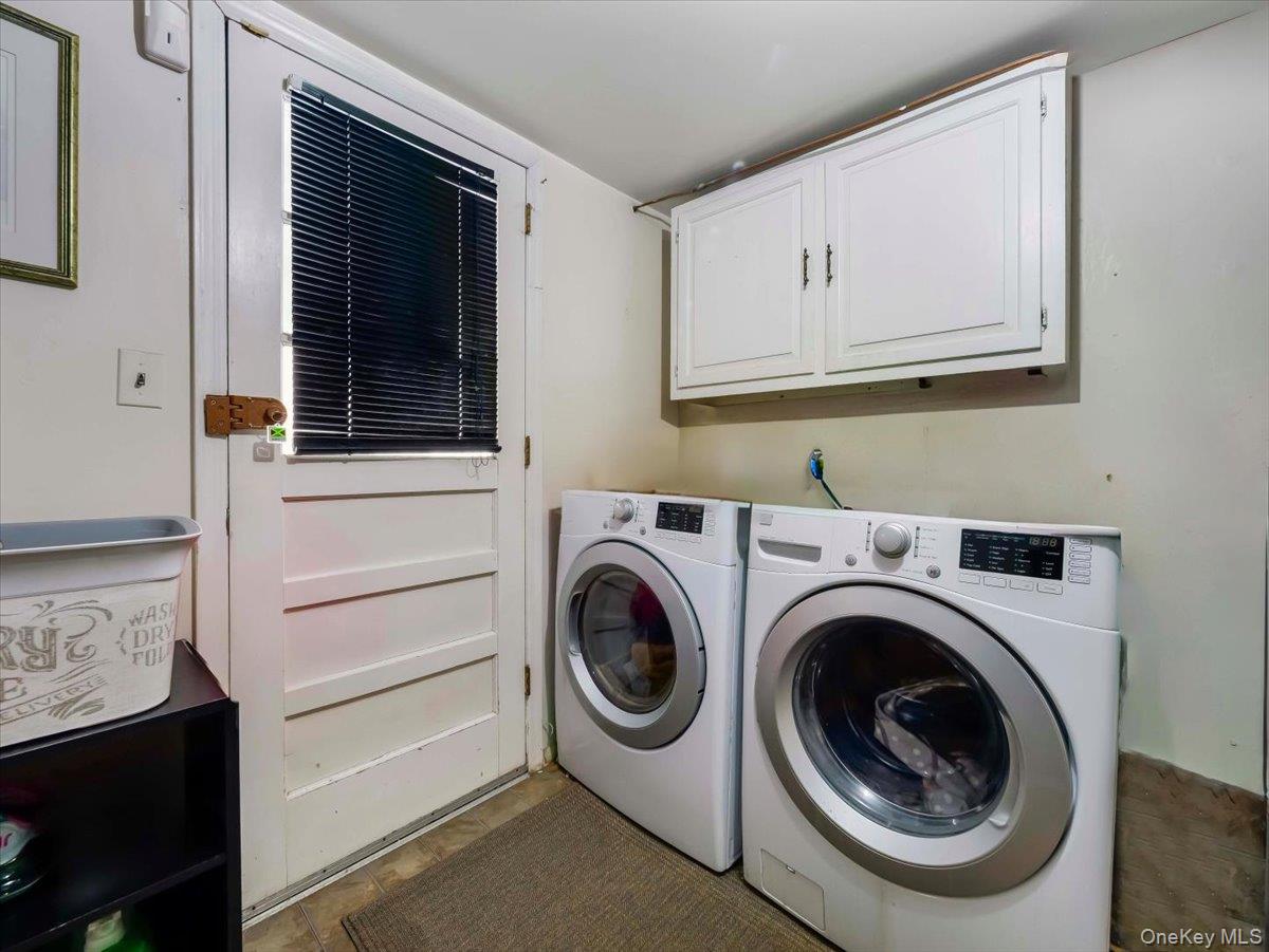 13 Razel Avenue Spring Valley, NY 10977 - Photo 38 of 43 a utility room with sink dryer and washer