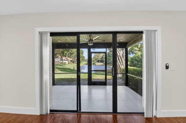 a view of an entryway