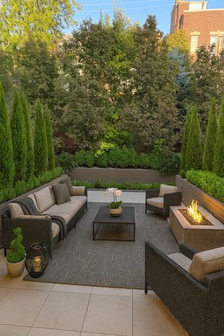 a view of a couches in a patio