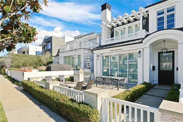 a view of a building from a balcony