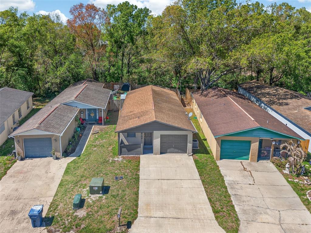 4915 Billy Direct Lane Lutz, FL 33559 - Photo 56 of 73 a aerial view of a house with a yard