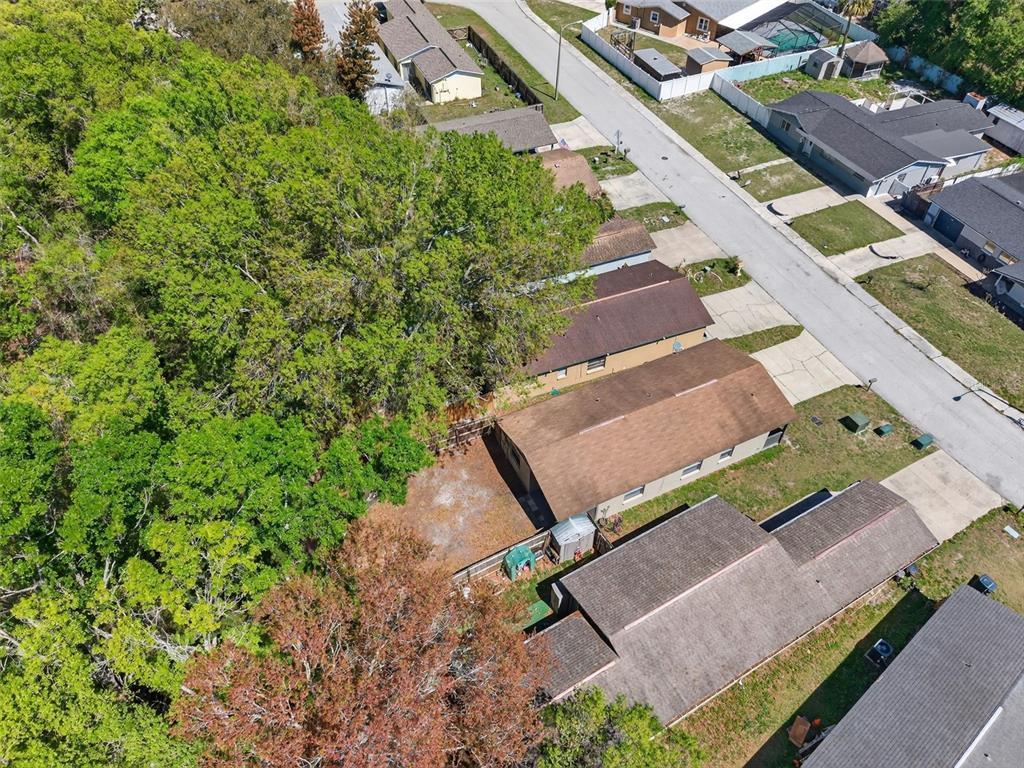 4915 Billy Direct Lane Lutz, FL 33559 - Photo 64 of 73 an aerial view of a house with a yard and trees
