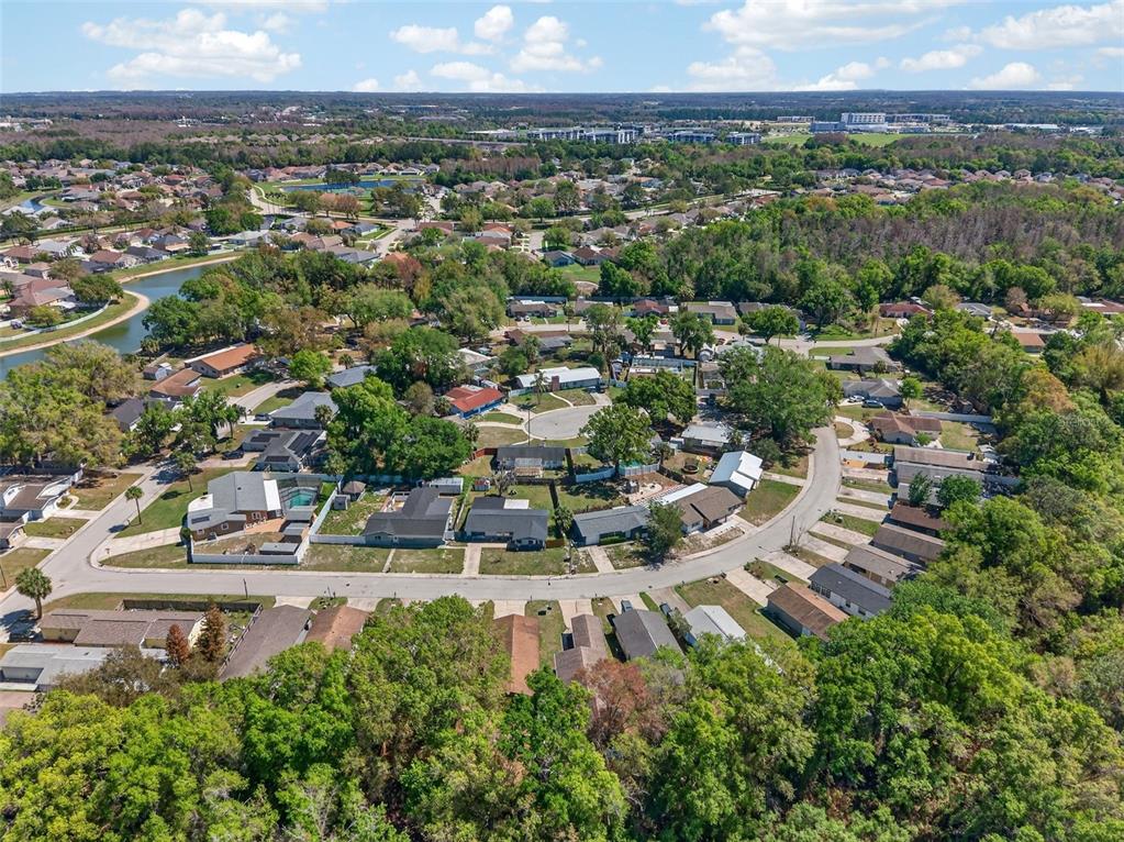4915 Billy Direct Lane Lutz, FL 33559 - Photo 68 of 73 an aerial view of multiple house