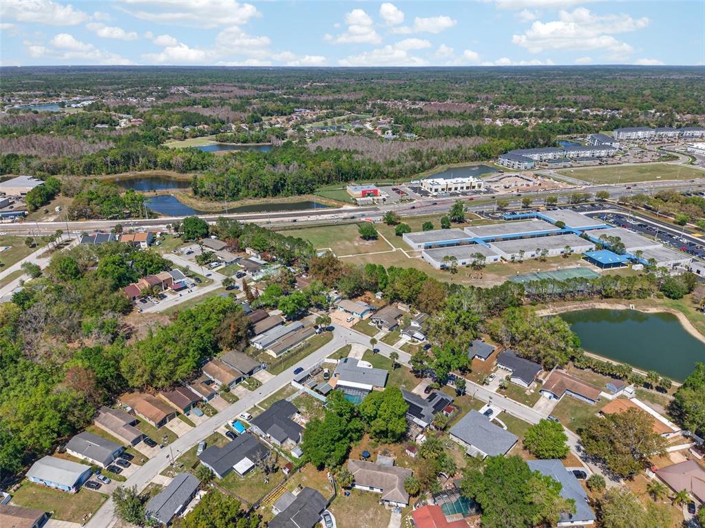 4915 Billy Direct Lane Lutz, FL 33559 - Photo 71 of 73 an aerial view of residential houses with outdoor space