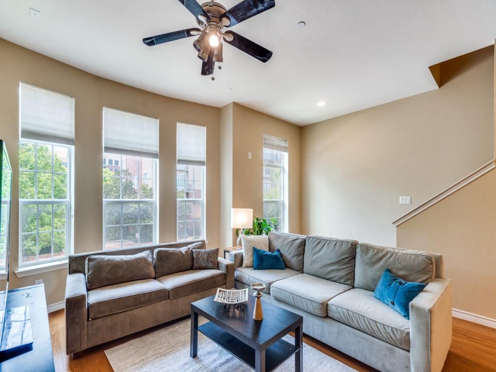 15711 Spectrum Drive, Unit 80 Addison, TX 75001 - Photo 5 of 26 a living room with furniture and a large window