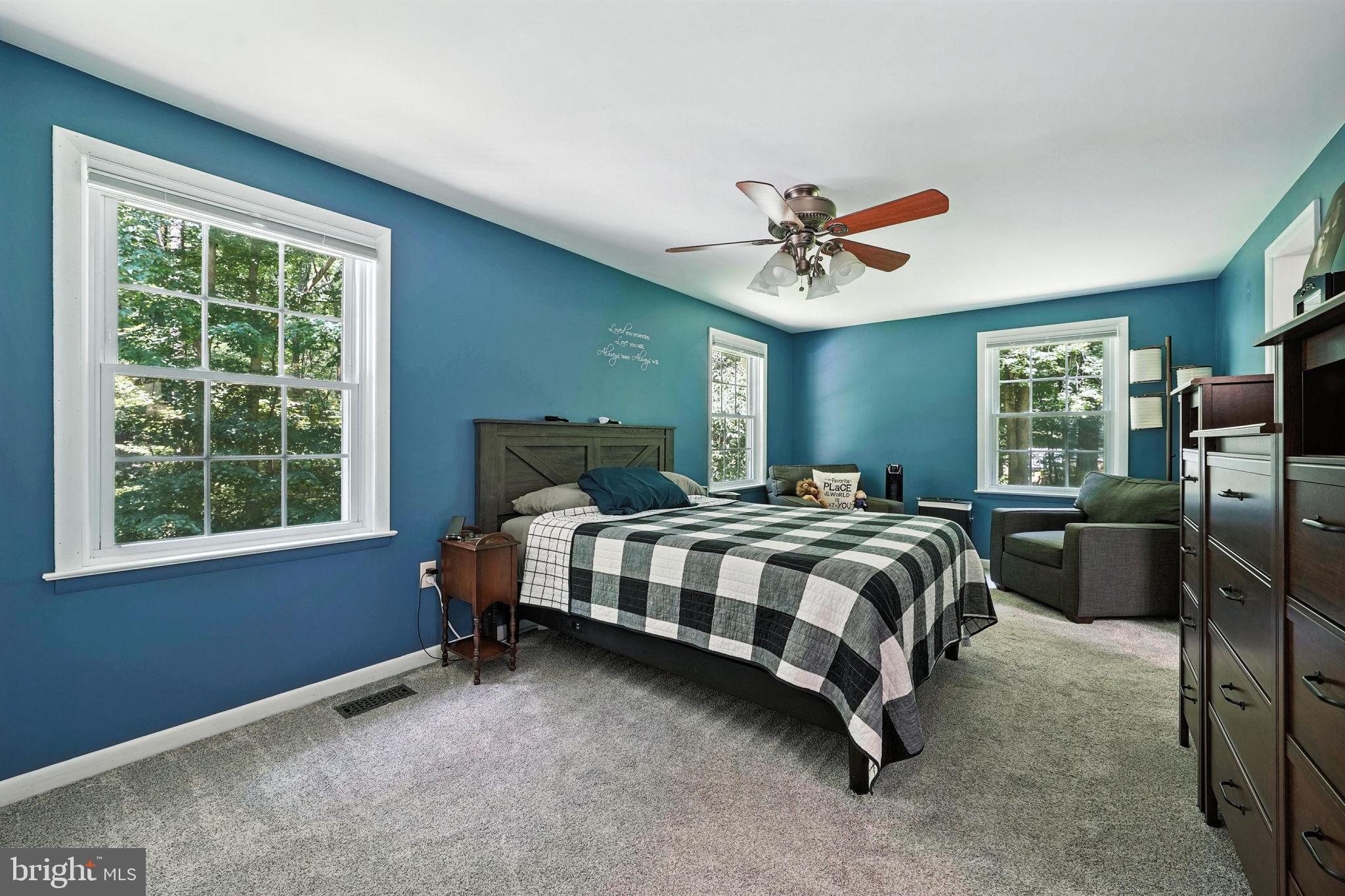 10282 Greystone Road Manassas, VA 20111 - Photo 21 of 44 Sun-drenched primary bedroom with 3 large windows