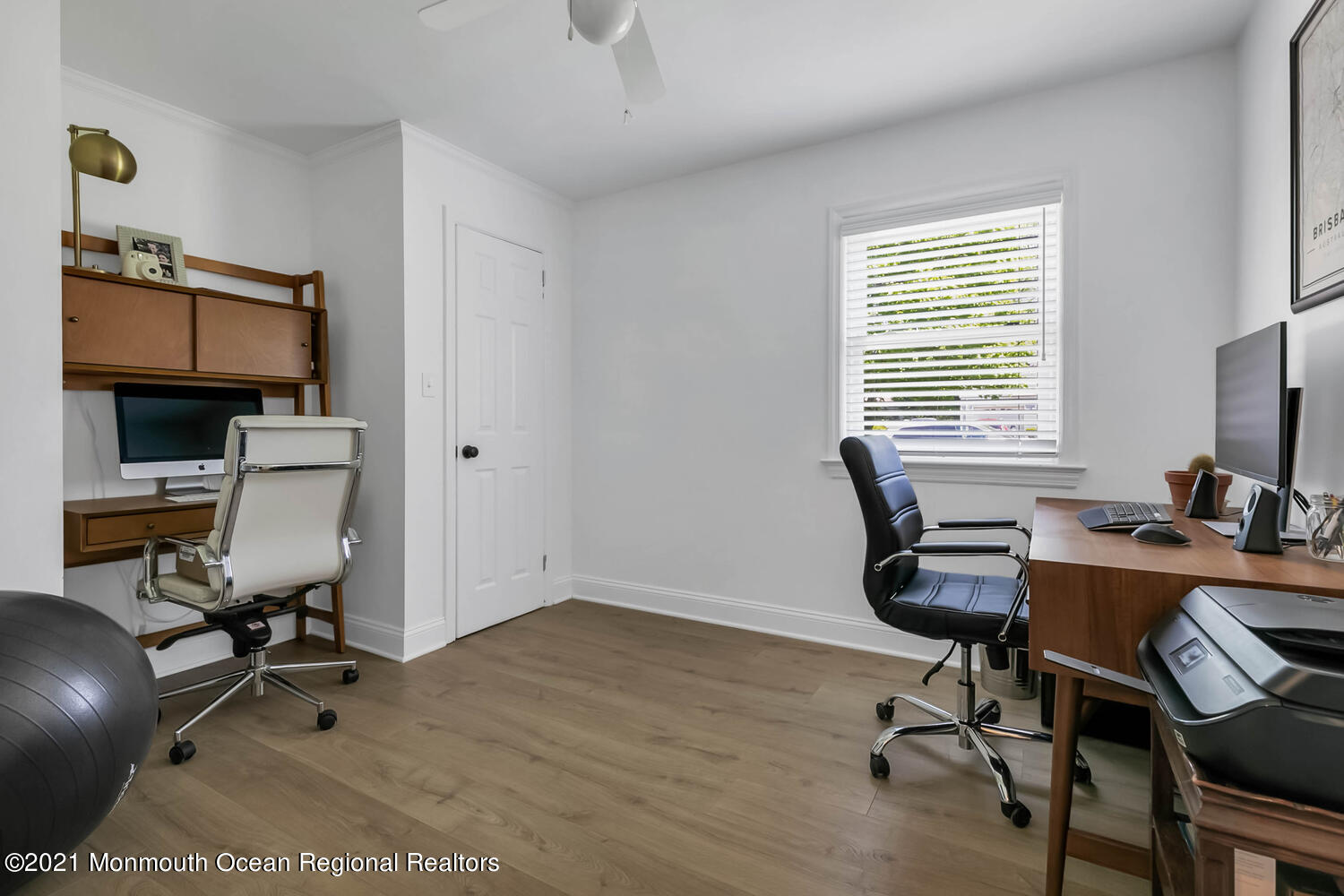114 Garden Road Shrewsbury, NJ 07702 - Photo 16 of 25 a view of a workspace with furniture and a window