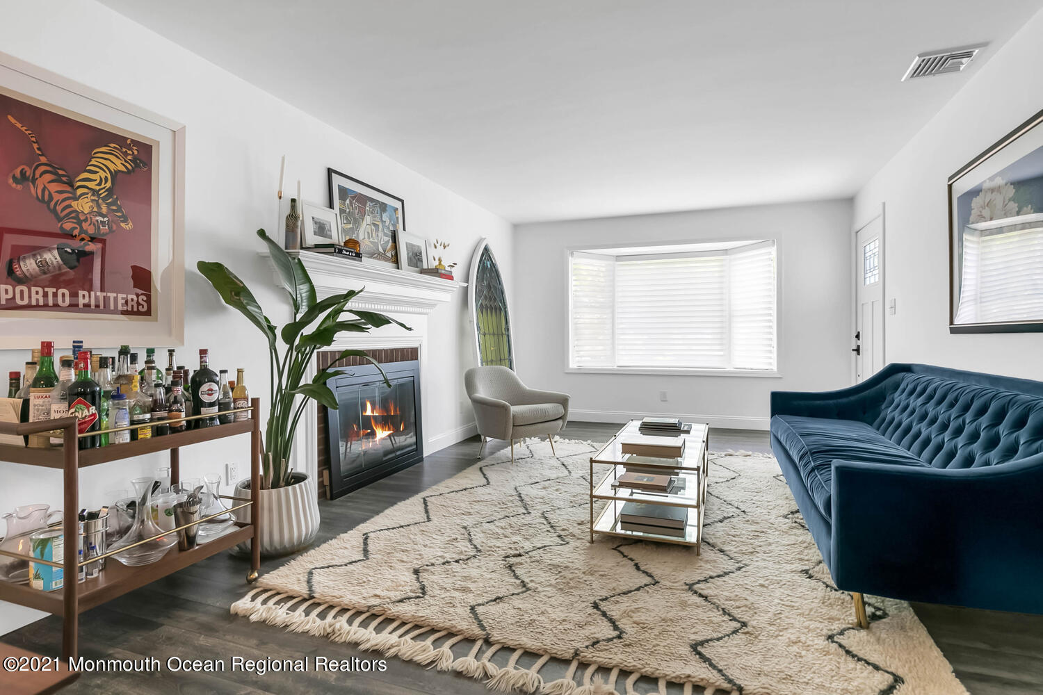 114 Garden Road Shrewsbury, NJ 07702 - Photo 4 of 25 a living room with furniture a rug and a window