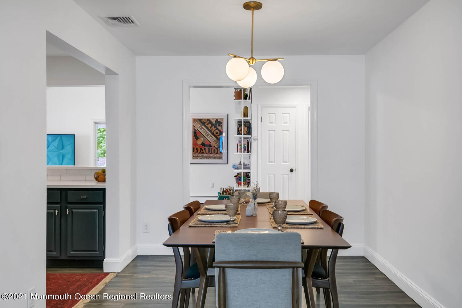 114 Garden Road Shrewsbury, NJ 07702 - Photo 5 of 25 a view of a dining room with a table and chairs