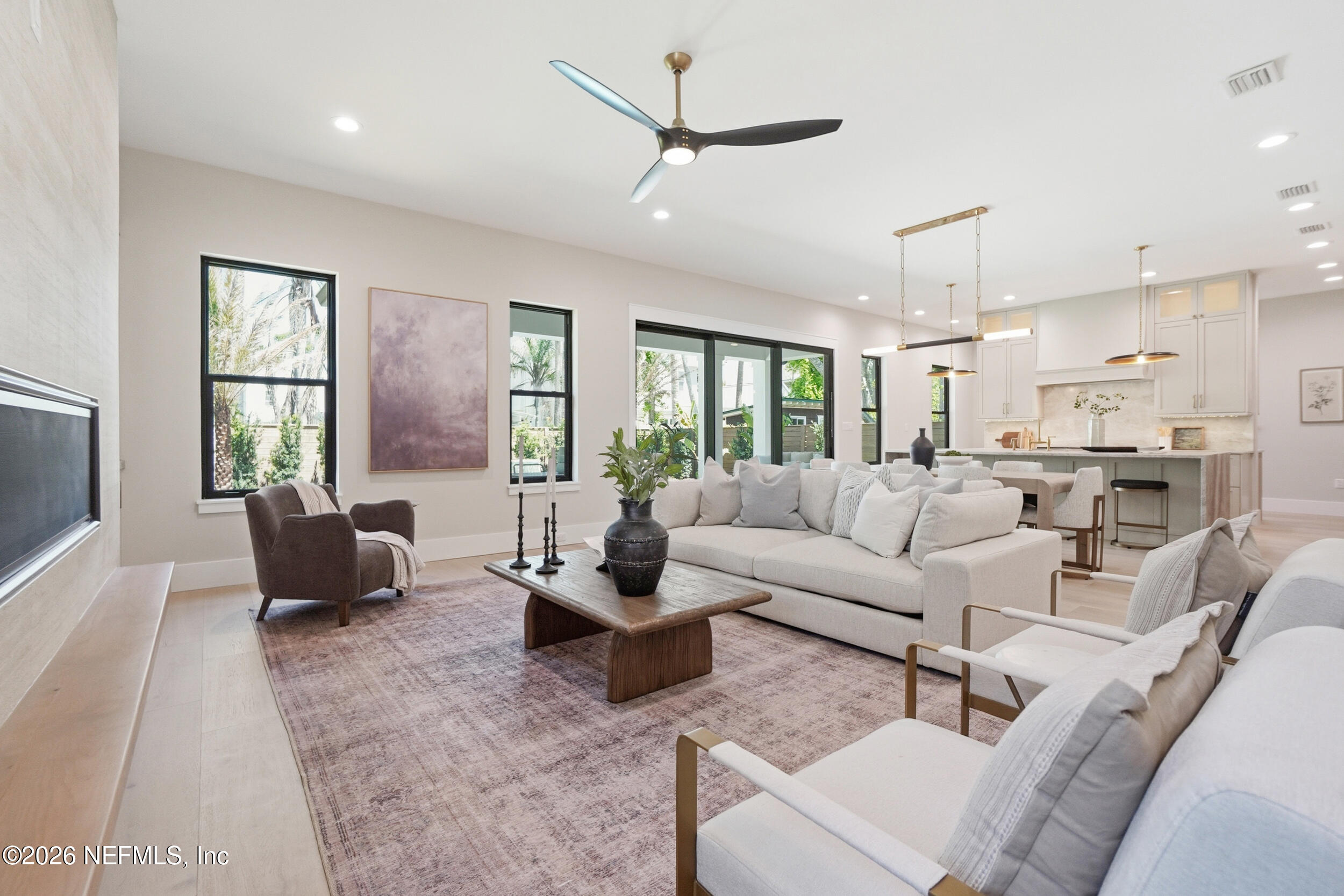 371 9th Street Atlantic Beach, FL 32233 - Photo 22 of 99 living room open concept