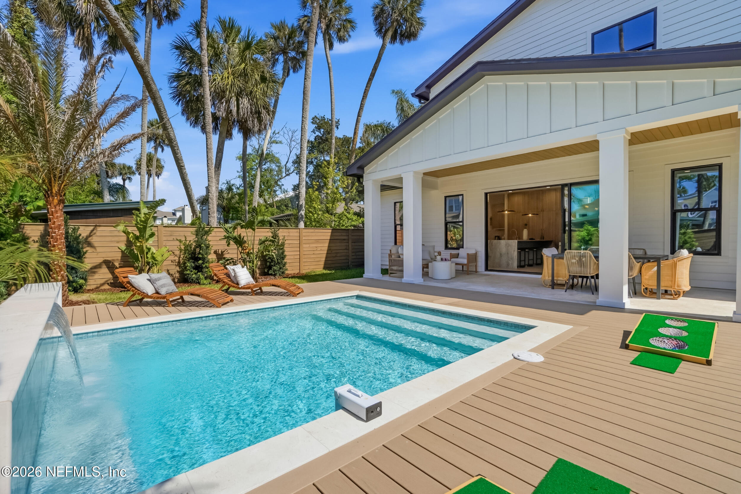 371 9th Street Atlantic Beach, FL 32233 - Photo 83 of 99 pool with decking