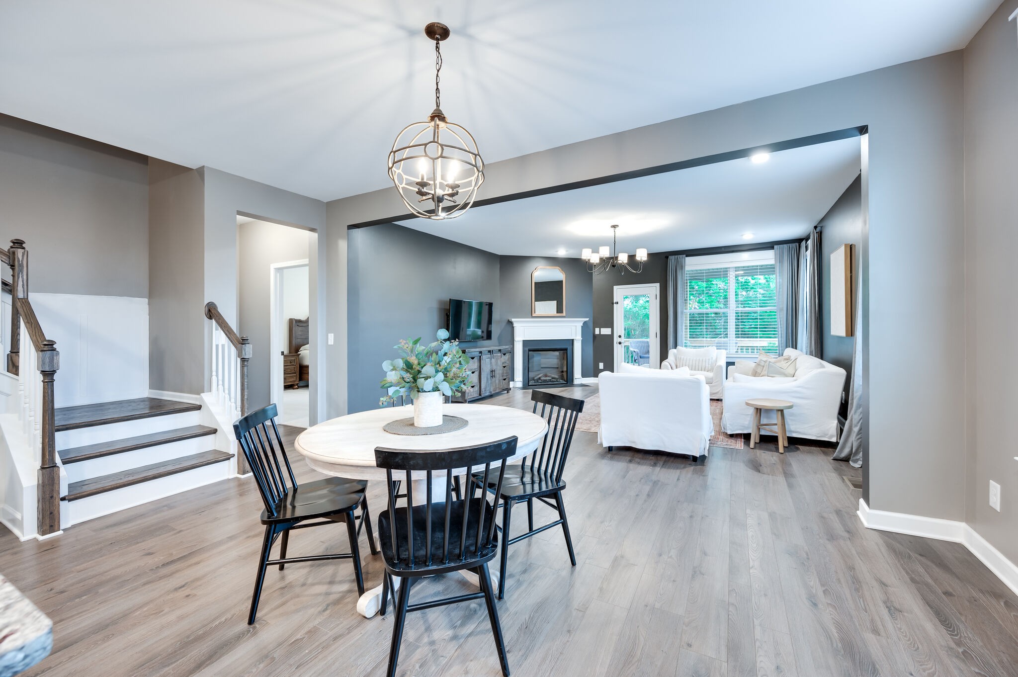 12 Kelly Court Lebanon, TN 37087 - Photo 22 of 55 a view of a dining room with furniture window and wooden floor