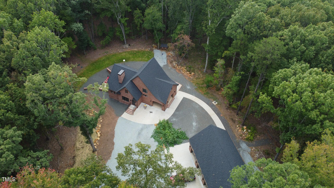 804 Crabtree Glenn Road Rougemont, NC 27572 - Photo 13 of 66 an aerial view of a house with a yard