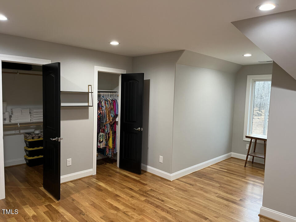 804 Crabtree Glenn Road Rougemont, NC 27572 - Photo 44 of 66 a view of empty room with wooden floor