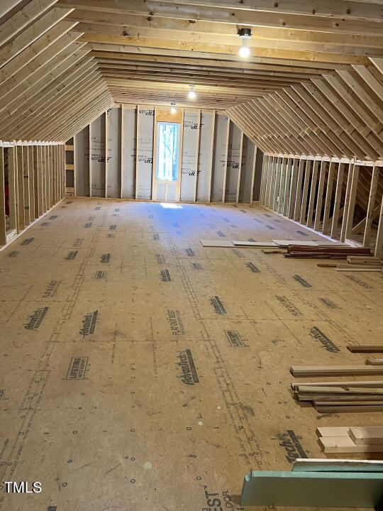 804 Crabtree Glenn Road Rougemont, NC 27572 - Photo 55 of 66 a view of a hall with wooden floor
