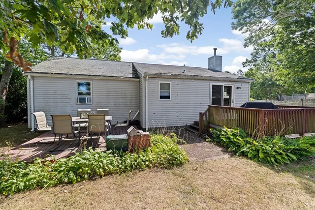 a view of a house with patio