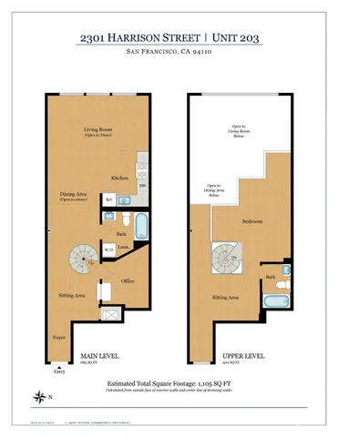 $880,000 | 2301 Harrison Street, Unit 203, San Francisco, CA 94110
