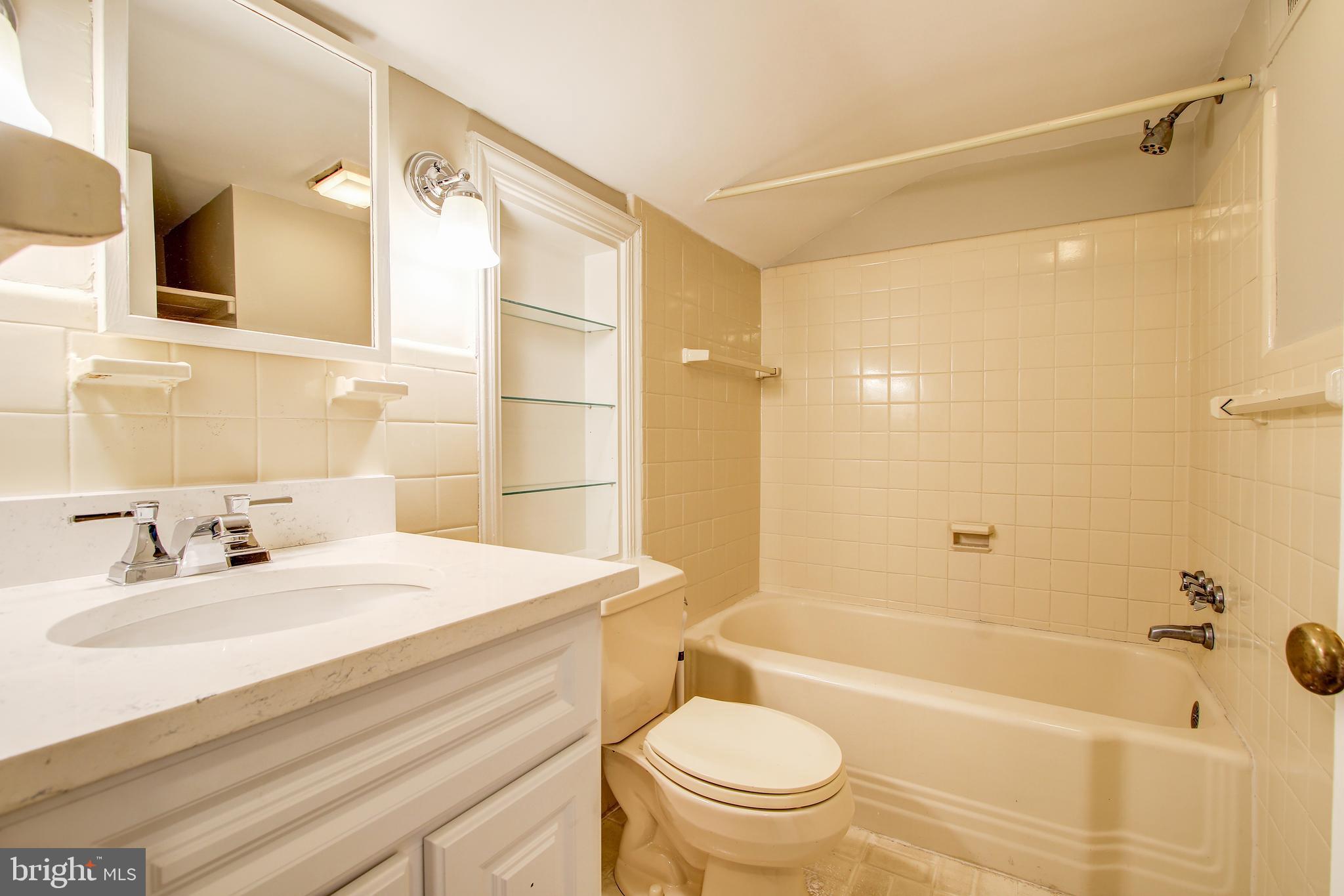 9909 Cherry Tree Lane Silver Spring, MD 20901 - Photo 29 of 45 Hall Bath - Second Bath on Second Floor