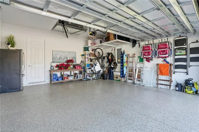 a view of a storage room with a lot of stuff