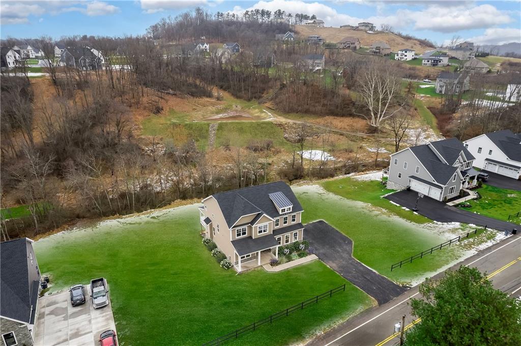 5128 Cline Hollow Road Murrysville, PA 15632 - Photo 4 of 14 an aerial view of a house with garden