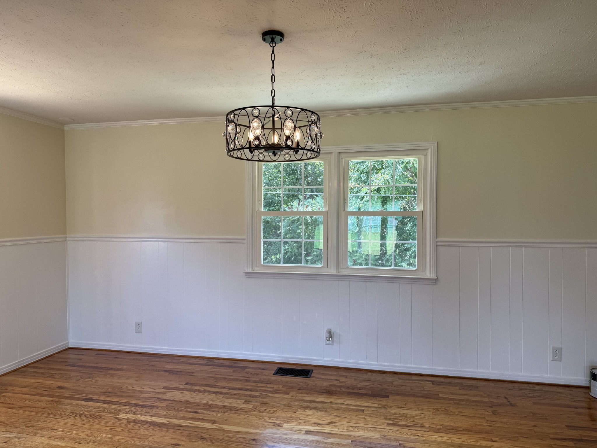 244 James Stafford Road Gainesboro, TN 38562 - Photo 14 of 39 a view of an empty room with window and chandelier fan