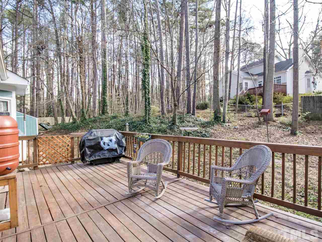 4501 Cobbler Place Raleigh, NC 27613 - Photo 22 of 25 a view of balcony with couch and outdoor seating