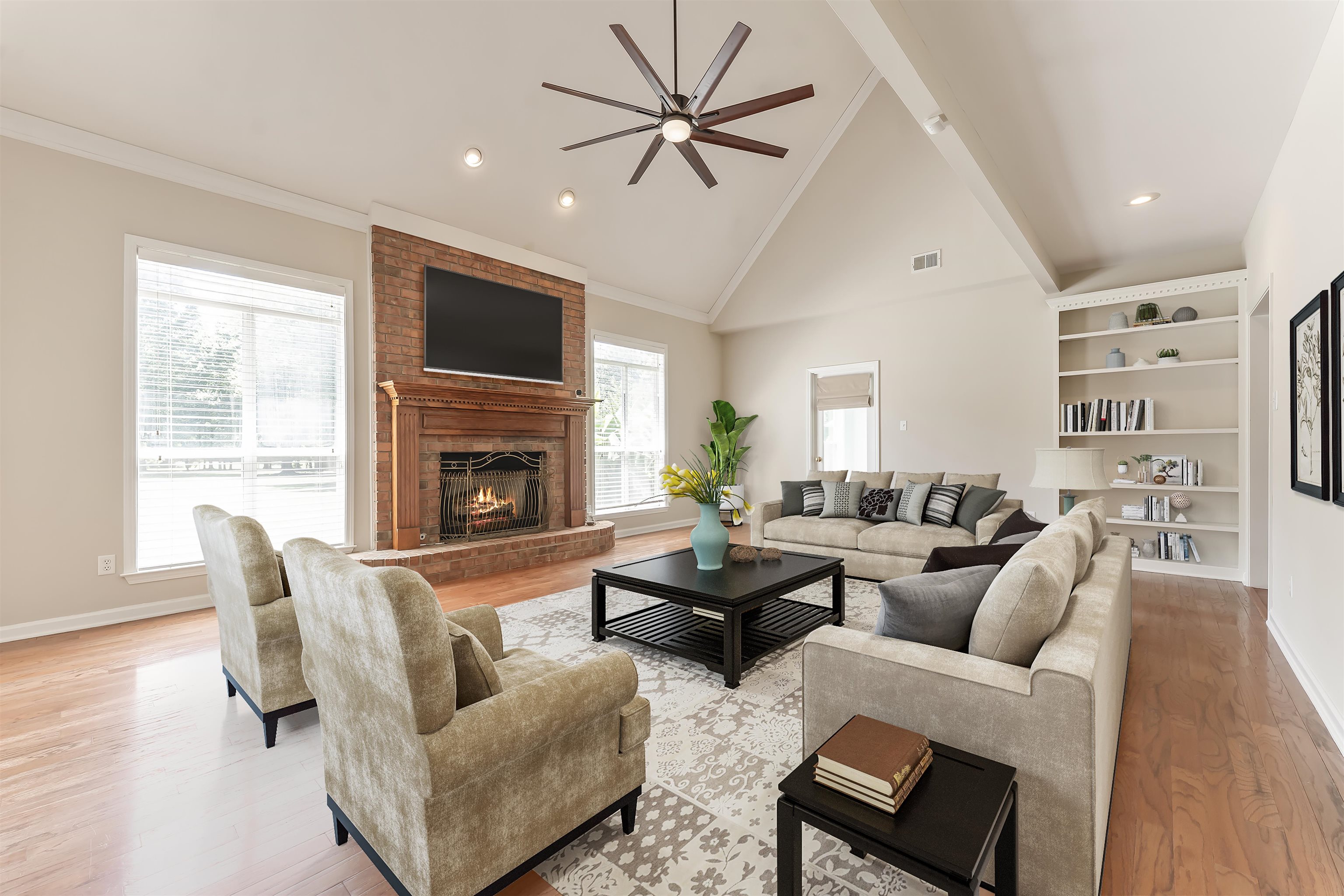 4279 High Plains Road Bartlett, TN 38135 - Photo 8 of 37 Virtually staged Great Room