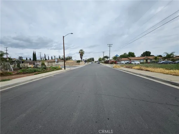a view of a city street with a road
