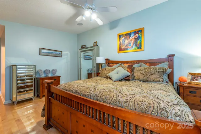 a bathroom with a sink vanity and a mirror