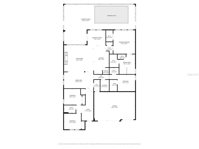 a view of a street with palm trees