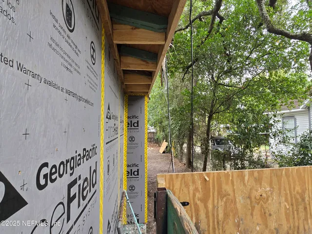 a view of storage and utility room