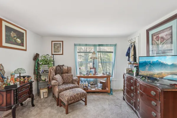 a room with storage and utility