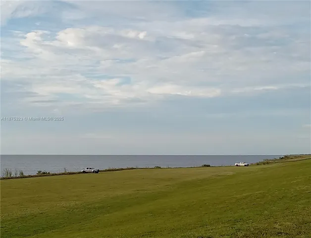 a view of an ocean and beach