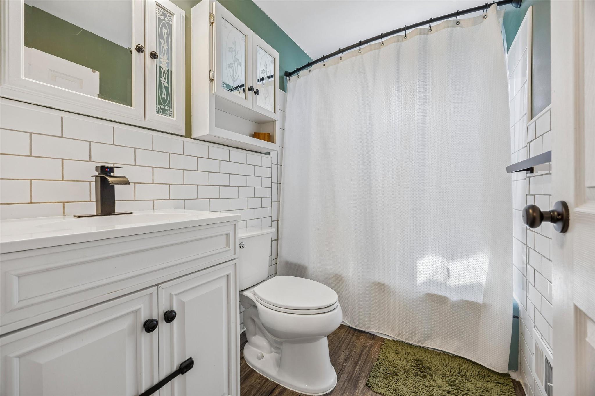 187 East Valley Forge Road King of Prussia, PA 19406 - Photo 9 of 16 a bathroom with a sink a toilet and shower