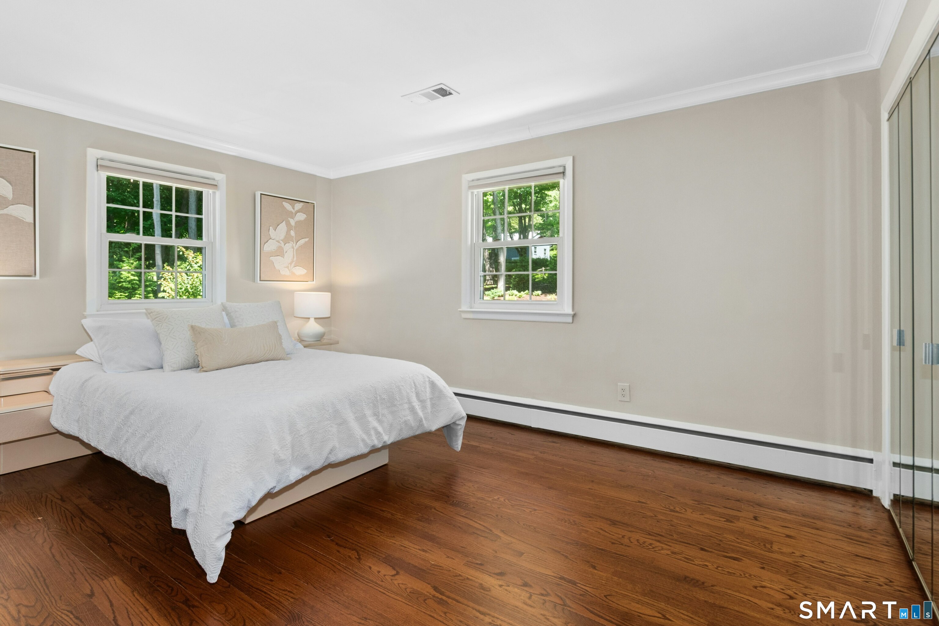 29 Old Farm Road Weston, CT 06883 - Photo 16 of 27 The ensuite primary bedroom is spacious and has a renovated bathroom