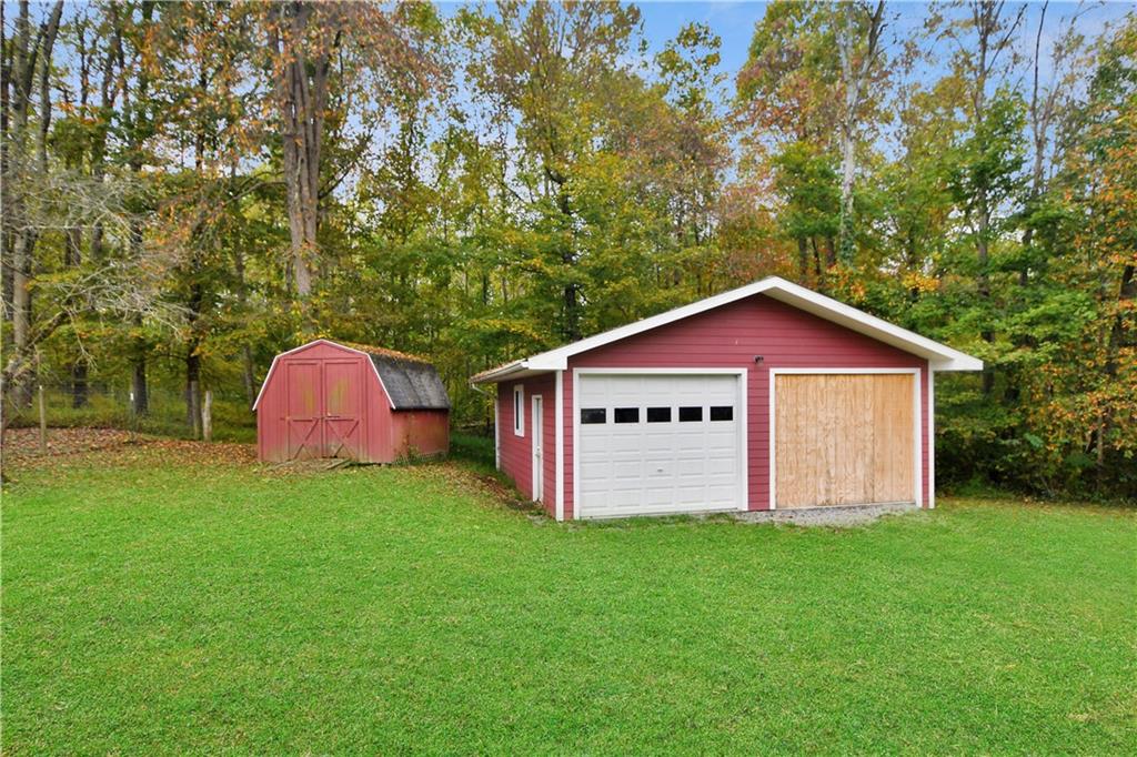 222 Gas Company Road Mount Morris, PA 15349 - Photo 14 of 34 a view of a barn with a yard
